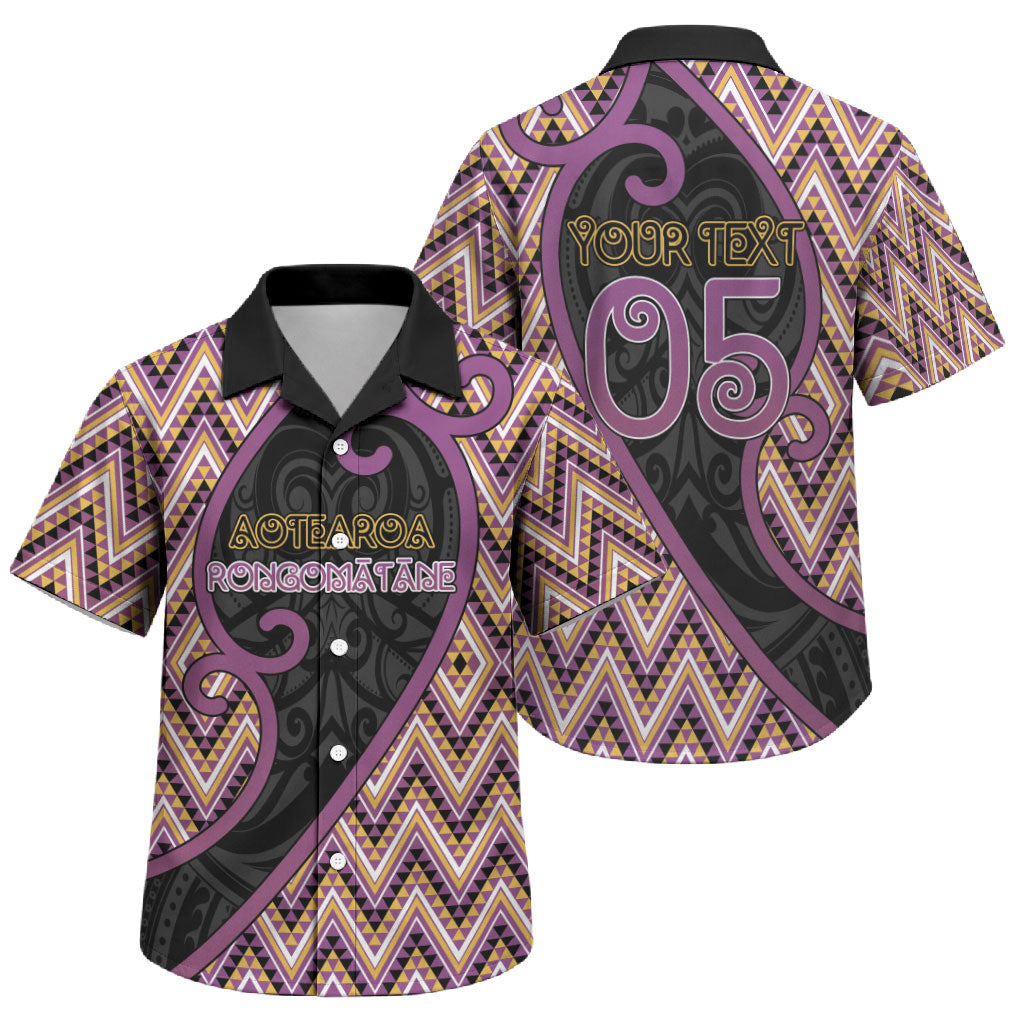 Custom Aotearoa Atua Rongomatane Family Matching Long Sleeve Bodycon Dress and Hawaiian Shirt God Of Cultivated Foods Koru Patterns