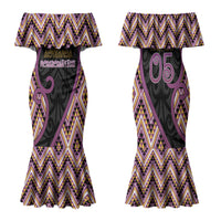 Custom Aotearoa Atua Rongomatane Family Matching Mermaid Dress and Hawaiian Shirt God Of Cultivated Foods Koru Patterns