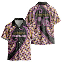Custom Aotearoa Atua Rongomatane Kid Hawaiian Shirt God Of Cultivated Foods Koru Patterns
