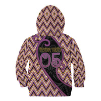 Custom Aotearoa Atua Rongomatane Kid Hoodie God Of Cultivated Foods Koru Patterns
