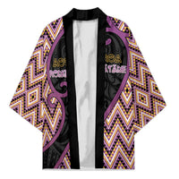 Custom Aotearoa Atua Rongomatane Kimono God Of Cultivated Foods Koru Patterns