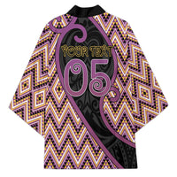 Custom Aotearoa Atua Rongomatane Kimono God Of Cultivated Foods Koru Patterns