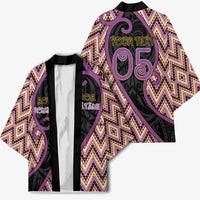 Custom Aotearoa Atua Rongomatane Kimono God Of Cultivated Foods Koru Patterns