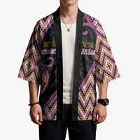 Custom Aotearoa Atua Rongomatane Kimono God Of Cultivated Foods Koru Patterns