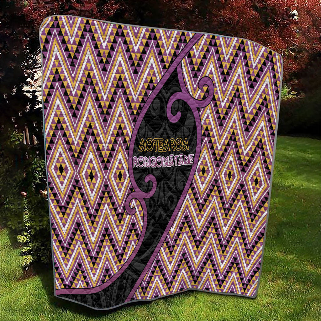 Aotearoa Atua Rongomatane Quilt God Of Cultivated Foods Koru Patterns