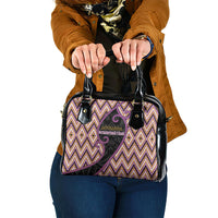 Aotearoa Atua Rongomatane Shoulder Handbag God Of Cultivated Foods Koru Patterns