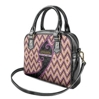 Aotearoa Atua Rongomatane Shoulder Handbag God Of Cultivated Foods Koru Patterns