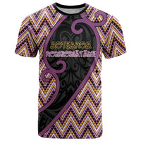 Custom Aotearoa Atua Rongomatane T Shirt God Of Cultivated Foods Koru Patterns