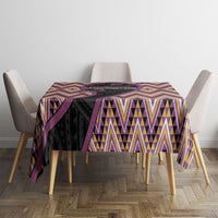 Aotearoa Atua Rongomatane Tablecloth God Of Cultivated Foods Koru Patterns