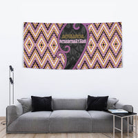 Aotearoa Atua Rongomatane Tapestry God Of Cultivated Foods Koru Patterns