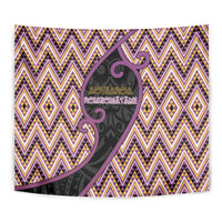 Aotearoa Atua Rongomatane Tapestry God Of Cultivated Foods Koru Patterns