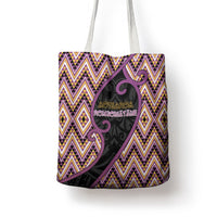 Aotearoa Atua Rongomatane Tote Bag God Of Cultivated Foods Koru Patterns