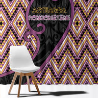 Aotearoa Atua Rongomatane Window Curtain God Of Cultivated Foods Koru Patterns