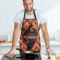 Aotearoa Atua Ruaumoko Apron God Of Volcanoes Koru Patterns