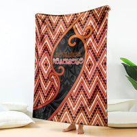 Aotearoa Atua Ruaumoko Blanket God Of Volcanoes Koru Patterns