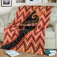 Aotearoa Atua Ruaumoko Blanket God Of Volcanoes Koru Patterns