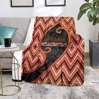 Aotearoa Atua Ruaumoko Blanket God Of Volcanoes Koru Patterns