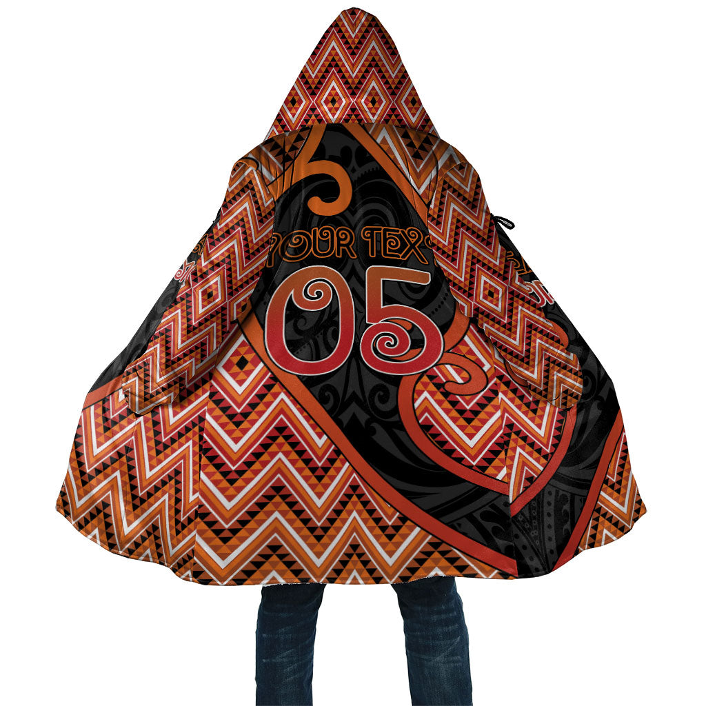 Custom Aotearoa Atua Ruaumoko Cloak God Of Volcanoes Koru Patterns