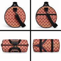 Aotearoa Atua Ruaumoko Duffle Bag God Of Volcanoes Koru Patterns