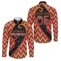 Custom Aotearoa Atua Ruaumoko Family Matching Long Sleeve Bodycon Dress and Hawaiian Shirt God Of Volcanoes Koru Patterns