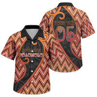 Custom Aotearoa Atua Ruaumoko Family Matching Long Sleeve Bodycon Dress and Hawaiian Shirt God Of Volcanoes Koru Patterns