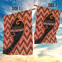 Aotearoa Atua Ruaumoko Garden Flag God Of Volcanoes Koru Patterns