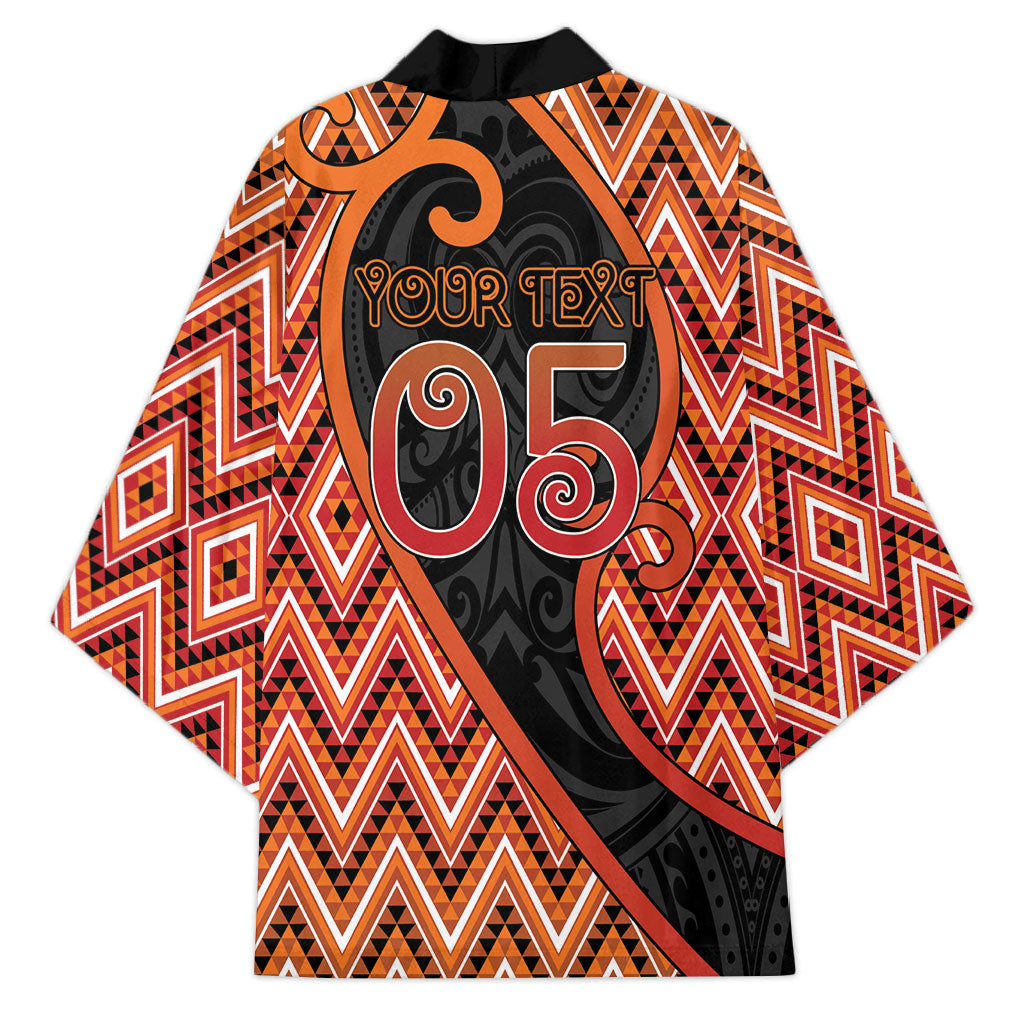 Custom Aotearoa Atua Ruaumoko Kimono God Of Volcanoes Koru Patterns
