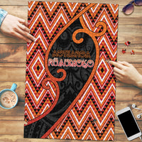Aotearoa Atua Ruaumoko Puzzle God Of Volcanoes Koru Patterns
