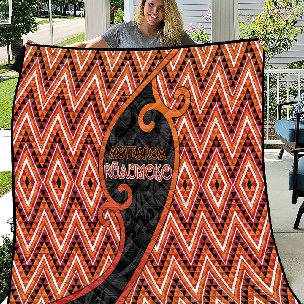 Aotearoa Atua Ruaumoko Quilt God Of Volcanoes Koru Patterns