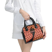 Aotearoa Atua Ruaumoko Shoulder Handbag God Of Volcanoes Koru Patterns