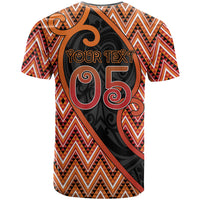 Custom Aotearoa Atua Ruaumoko T Shirt God Of Volcanoes Koru Patterns