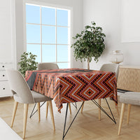 Aotearoa Atua Ruaumoko Tablecloth God Of Volcanoes Koru Patterns