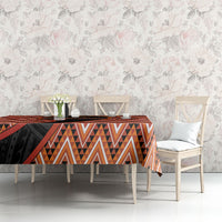 Aotearoa Atua Ruaumoko Tablecloth God Of Volcanoes Koru Patterns