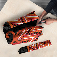 Aotearoa Atua Ruaumoko Umbrella God Of Volcanoes Koru Patterns