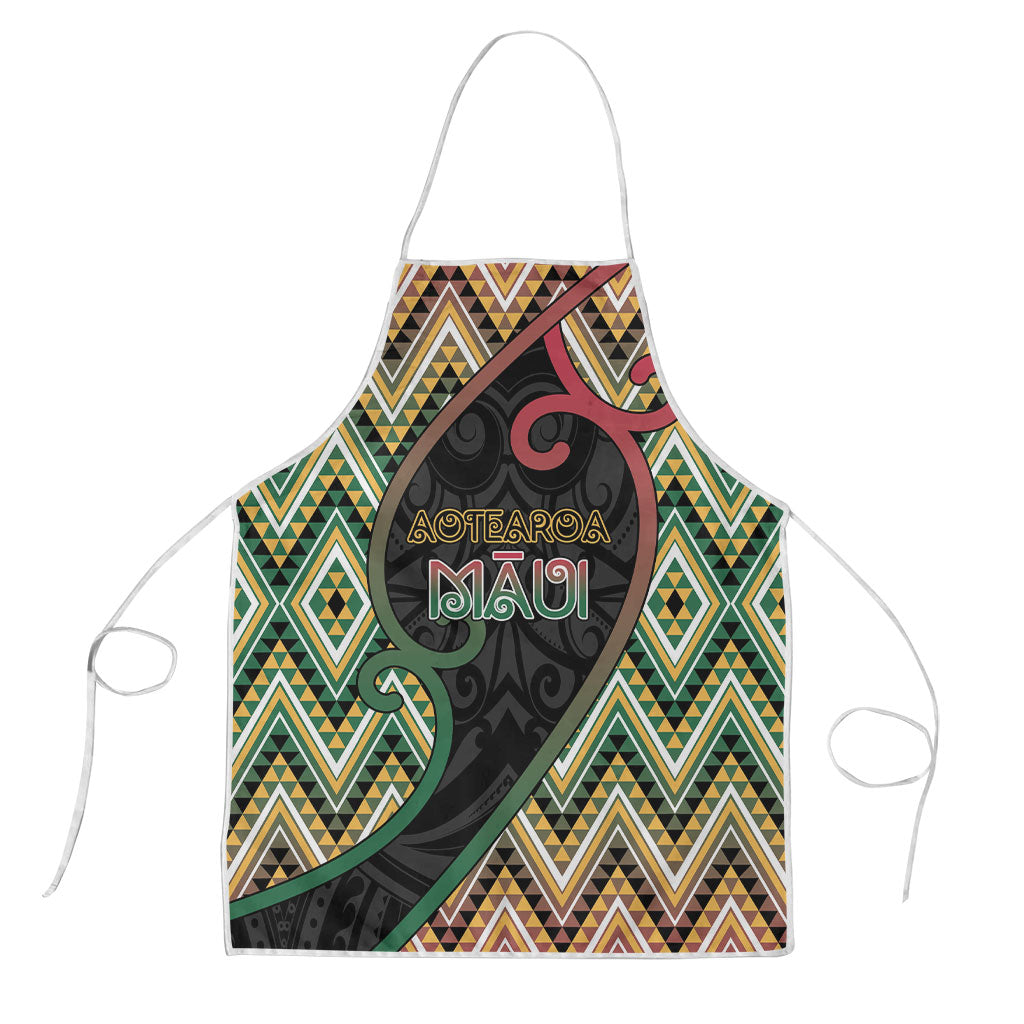 Aotearoa Atua Maui Apron Demigod Hero And Trickster Koru Patterns