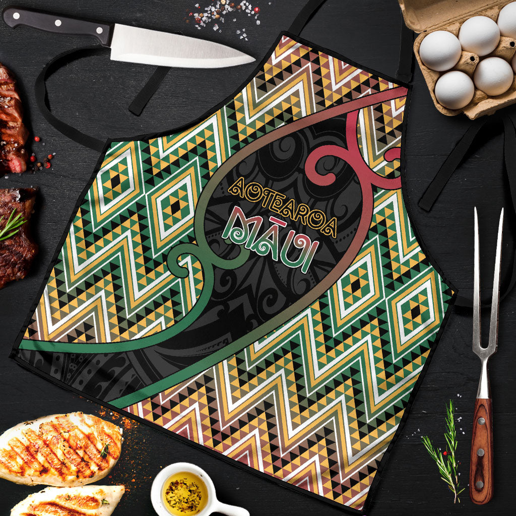 Aotearoa Atua Maui Apron Demigod Hero And Trickster Koru Patterns
