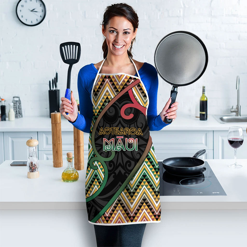 Aotearoa Atua Maui Apron Demigod Hero And Trickster Koru Patterns