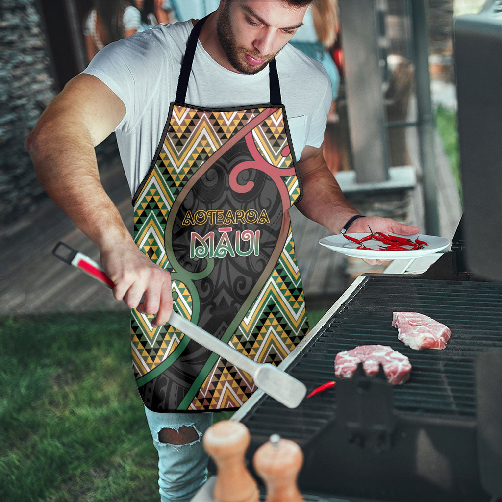 Aotearoa Atua Maui Apron Demigod Hero And Trickster Koru Patterns