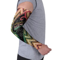 Custom Aotearoa Atua Maui Arm Sleeves Demigod Hero And Trickster Koru Patterns