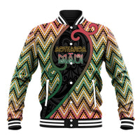Custom Aotearoa Atua Maui Baseball Jacket Demigod Hero And Trickster Koru Patterns