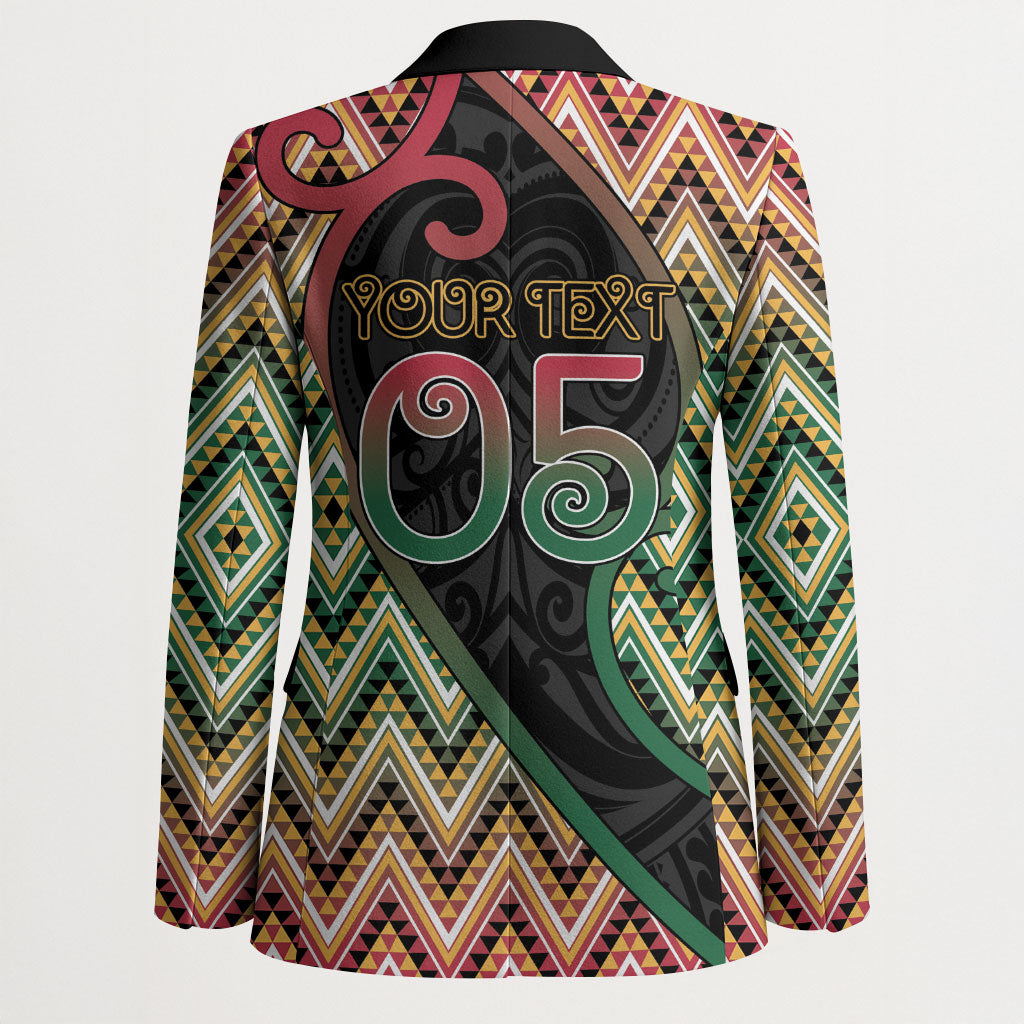 Custom Aotearoa Atua Maui Blazer Demigod Hero And Trickster Koru Patterns