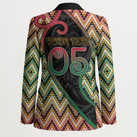Custom Aotearoa Atua Maui Blazer Demigod Hero And Trickster Koru Patterns