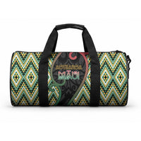 Aotearoa Atua Maui Duffle Bag Demigod Hero And Trickster Koru Patterns