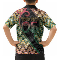 Custom Aotearoa Atua Maui Kid Hawaiian Shirt Demigod Hero And Trickster Koru Patterns