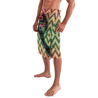 Custom Aotearoa Atua Maui Lavalava Demigod Hero And Trickster Koru Patterns