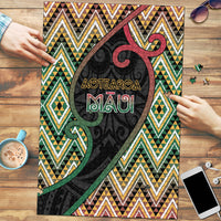 Aotearoa Atua Maui Puzzle Demigod Hero And Trickster Koru Patterns
