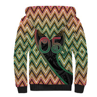 Custom Aotearoa Atua Maui Sherpa Hoodie Demigod Hero And Trickster Koru Patterns