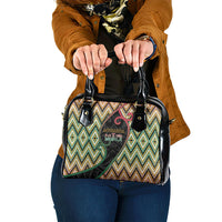 Aotearoa Atua Maui Shoulder Handbag Demigod Hero And Trickster Koru Patterns