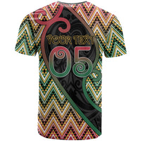 Custom Aotearoa Atua Maui T Shirt Demigod Hero And Trickster Koru Patterns