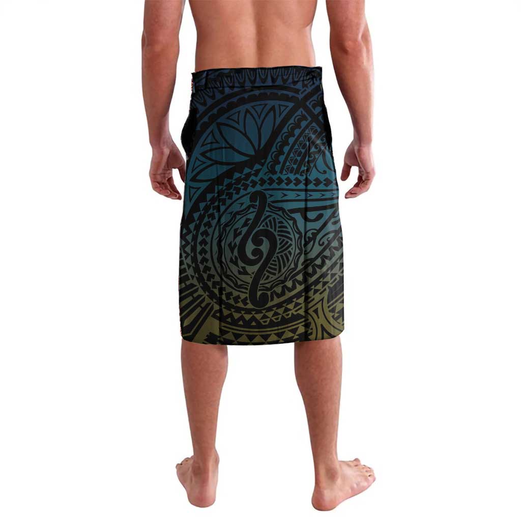 Personalised Tuvalu Lavalava Dolphin On The Waves